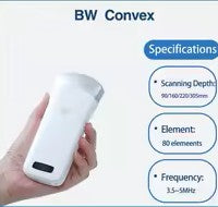 Sonde à ultrasons sans fil pour échographie professionnelle ou à domicile